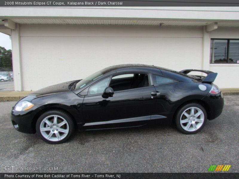 Kalapana Black / Dark Charcoal 2008 Mitsubishi Eclipse GT Coupe