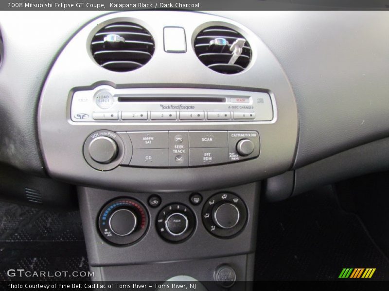 Kalapana Black / Dark Charcoal 2008 Mitsubishi Eclipse GT Coupe