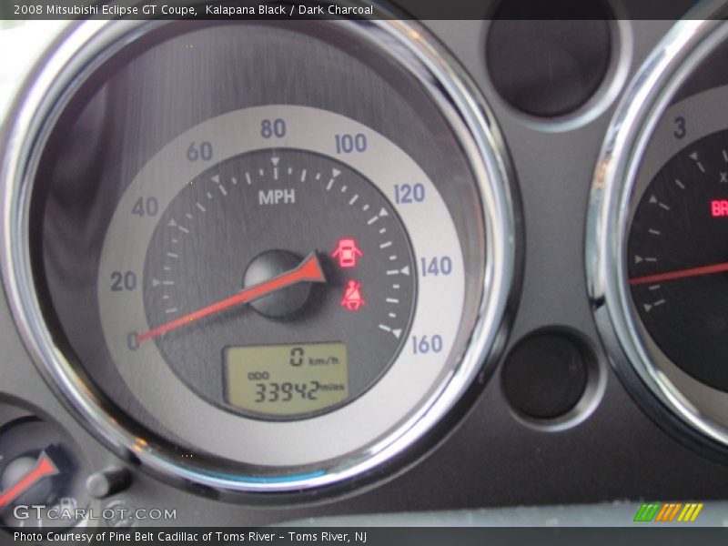 Kalapana Black / Dark Charcoal 2008 Mitsubishi Eclipse GT Coupe