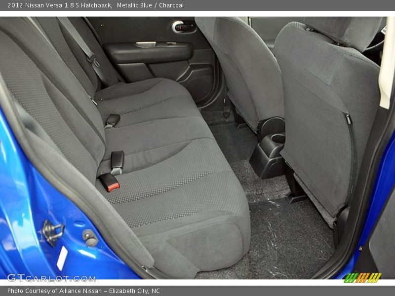 Metallic Blue / Charcoal 2012 Nissan Versa 1.8 S Hatchback