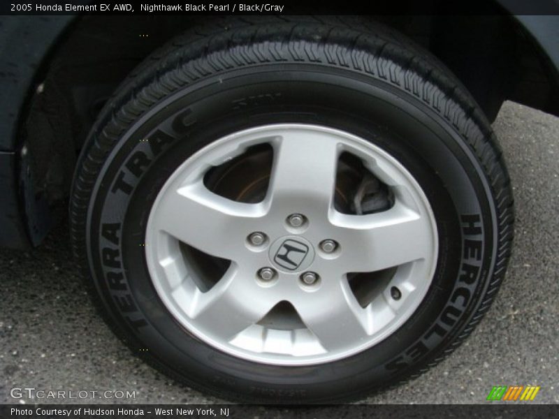 Nighthawk Black Pearl / Black/Gray 2005 Honda Element EX AWD