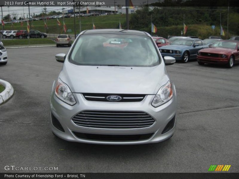 Ingot Silver / Charcoal Black 2013 Ford C-Max Hybrid SE