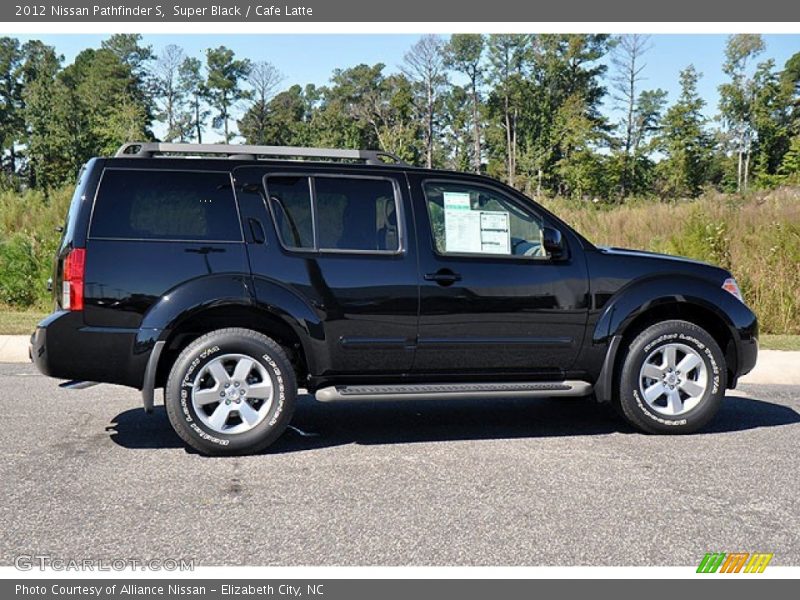 Super Black / Cafe Latte 2012 Nissan Pathfinder S