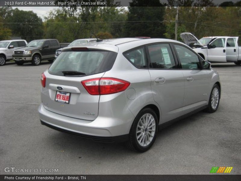 Ingot Silver / Charcoal Black 2013 Ford C-Max Hybrid SE