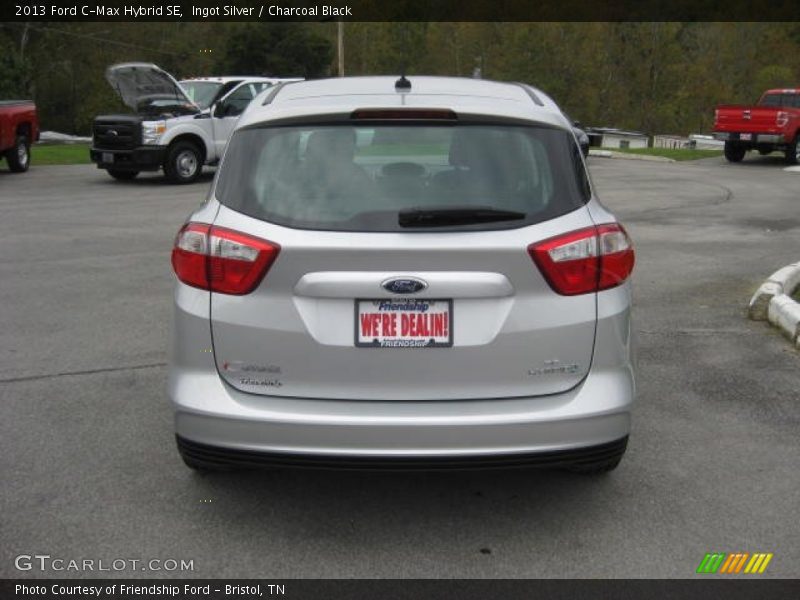 Ingot Silver / Charcoal Black 2013 Ford C-Max Hybrid SE