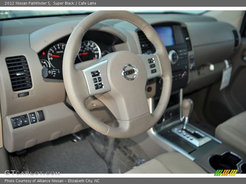 Super Black / Cafe Latte 2012 Nissan Pathfinder S
