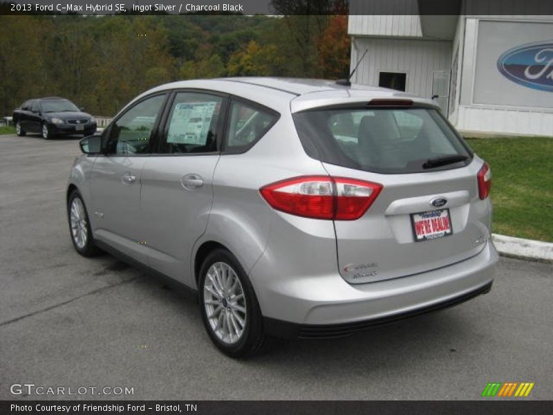 Ingot Silver / Charcoal Black 2013 Ford C-Max Hybrid SE