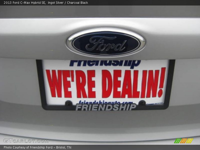 Ingot Silver / Charcoal Black 2013 Ford C-Max Hybrid SE
