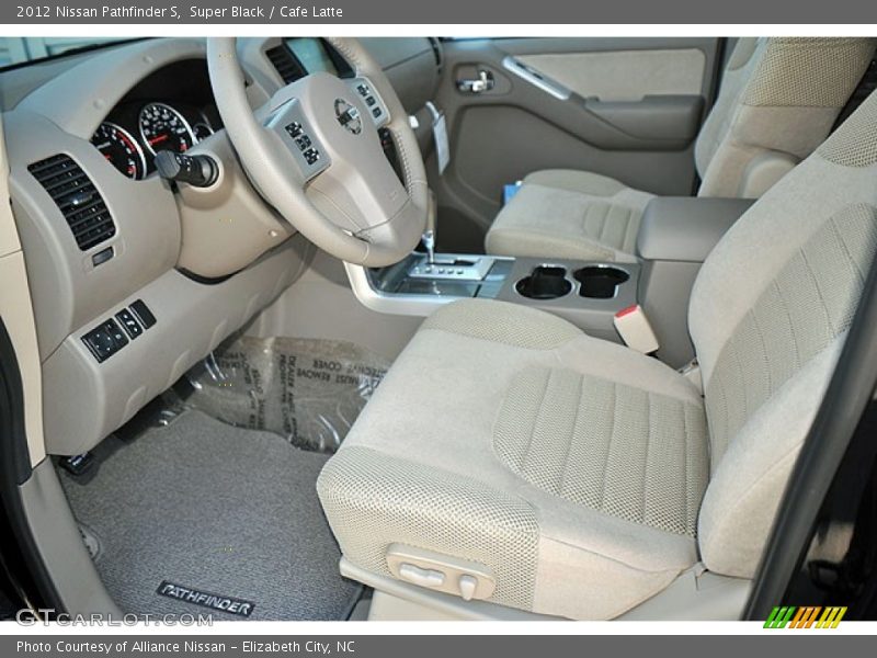 Super Black / Cafe Latte 2012 Nissan Pathfinder S