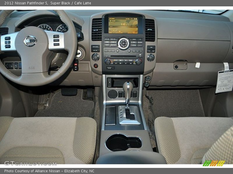 Super Black / Cafe Latte 2012 Nissan Pathfinder S