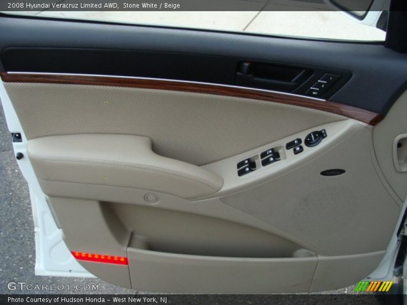 Stone White / Beige 2008 Hyundai Veracruz Limited AWD