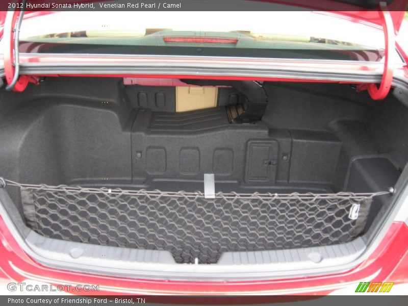 Venetian Red Pearl / Camel 2012 Hyundai Sonata Hybrid