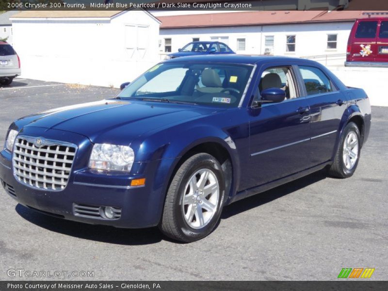 Midnight Blue Pearlcoat / Dark Slate Gray/Light Graystone 2006 Chrysler 300 Touring