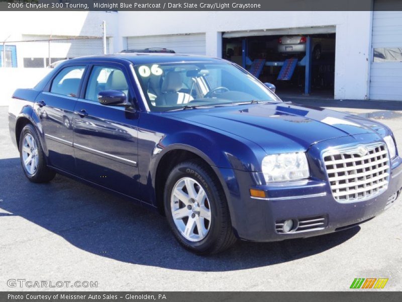 Midnight Blue Pearlcoat / Dark Slate Gray/Light Graystone 2006 Chrysler 300 Touring