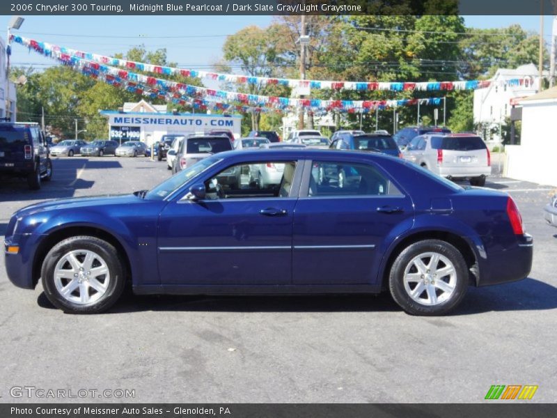 Midnight Blue Pearlcoat / Dark Slate Gray/Light Graystone 2006 Chrysler 300 Touring