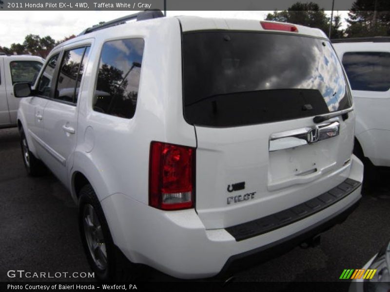 Taffeta White / Gray 2011 Honda Pilot EX-L 4WD