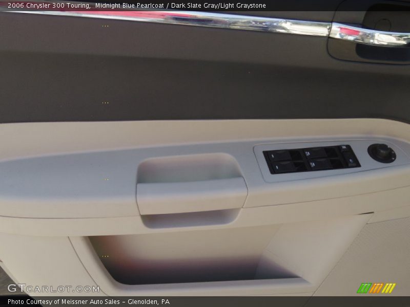 Midnight Blue Pearlcoat / Dark Slate Gray/Light Graystone 2006 Chrysler 300 Touring