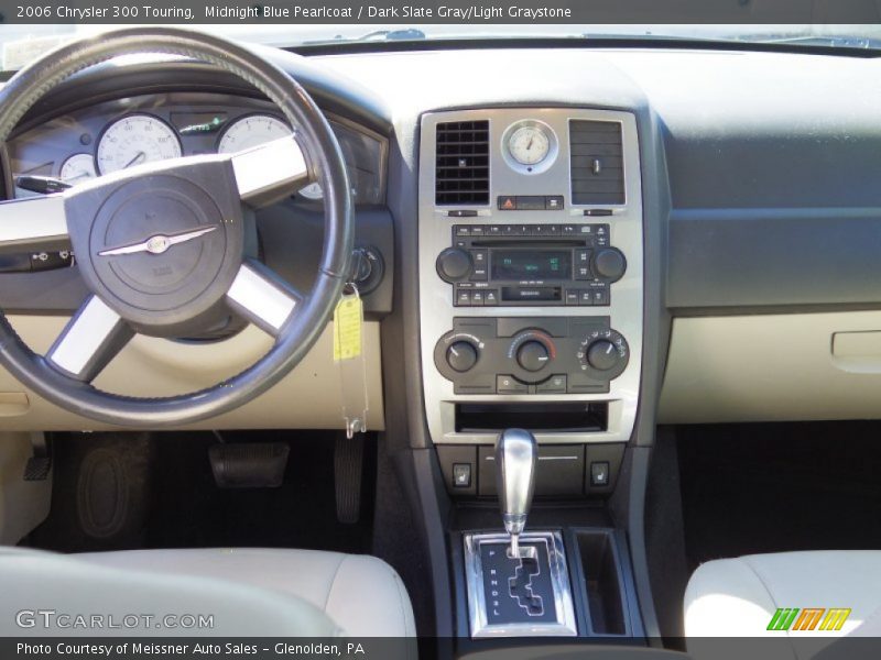 Midnight Blue Pearlcoat / Dark Slate Gray/Light Graystone 2006 Chrysler 300 Touring