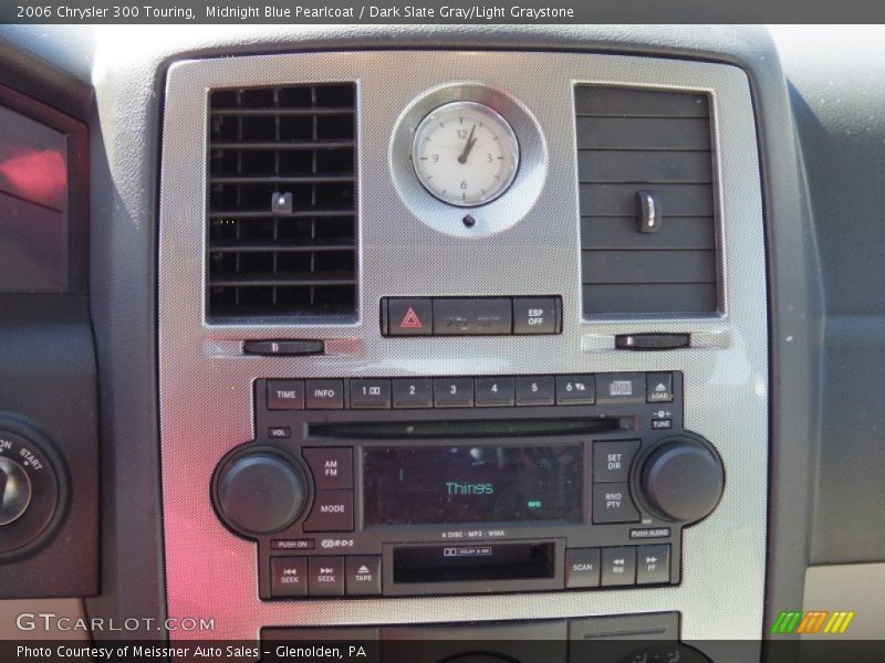 Midnight Blue Pearlcoat / Dark Slate Gray/Light Graystone 2006 Chrysler 300 Touring