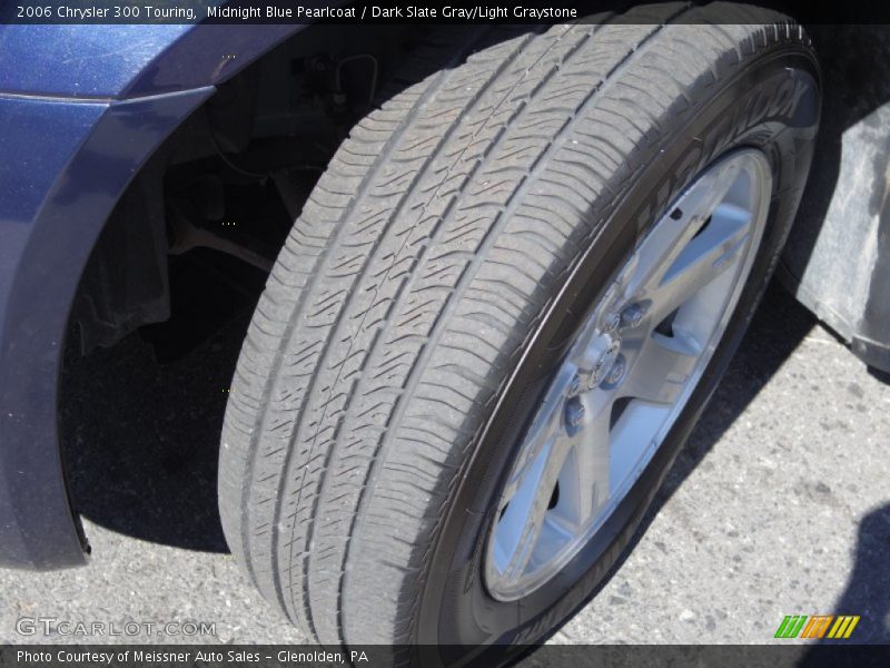 Midnight Blue Pearlcoat / Dark Slate Gray/Light Graystone 2006 Chrysler 300 Touring