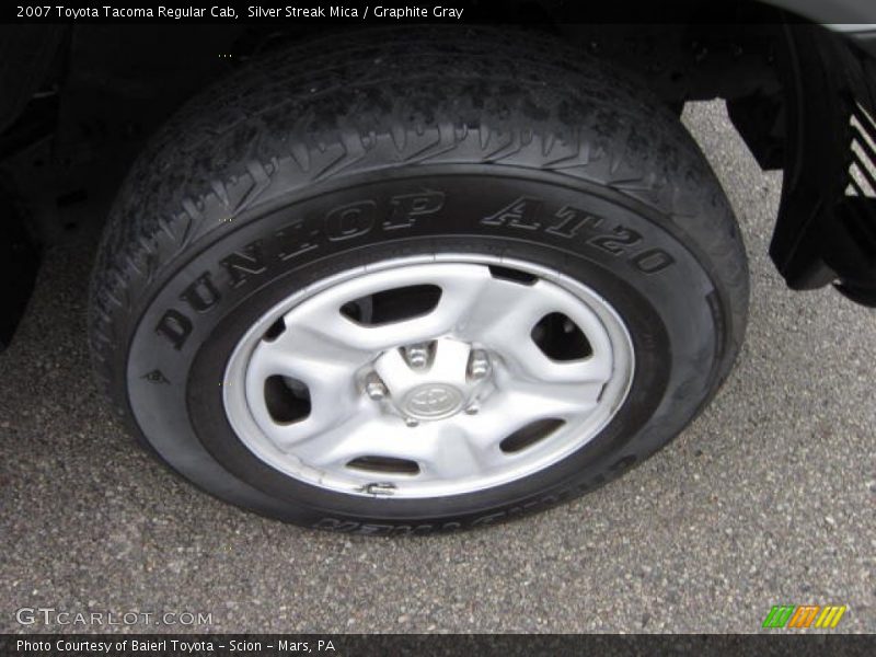 Silver Streak Mica / Graphite Gray 2007 Toyota Tacoma Regular Cab