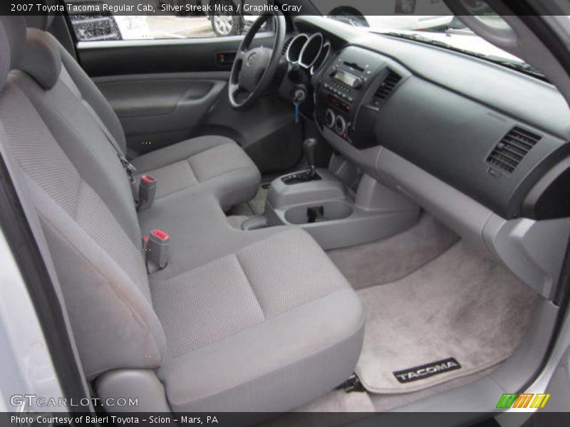 Silver Streak Mica / Graphite Gray 2007 Toyota Tacoma Regular Cab