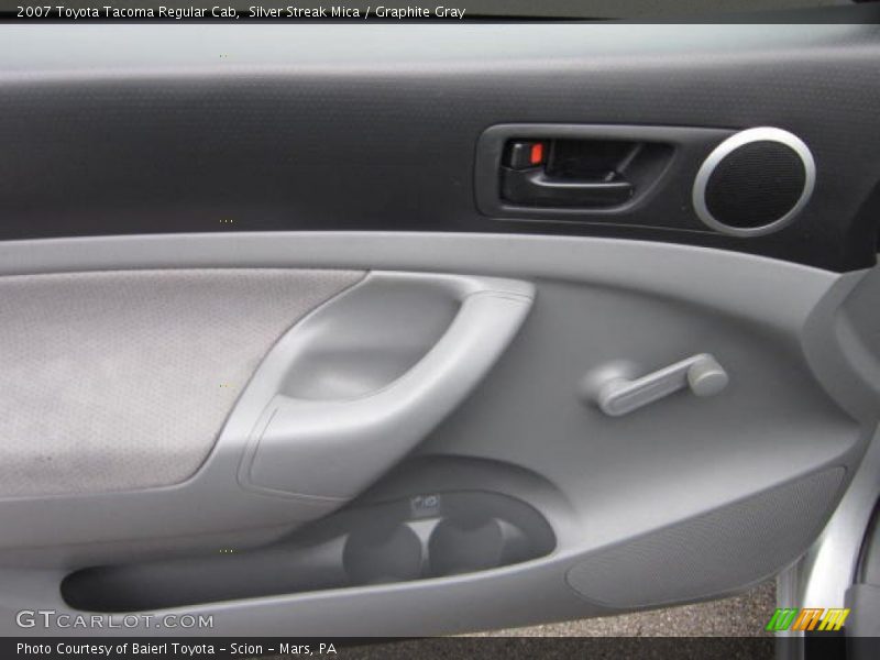 Silver Streak Mica / Graphite Gray 2007 Toyota Tacoma Regular Cab