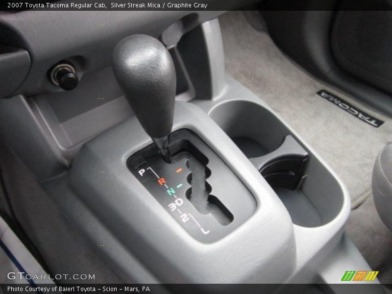 Silver Streak Mica / Graphite Gray 2007 Toyota Tacoma Regular Cab