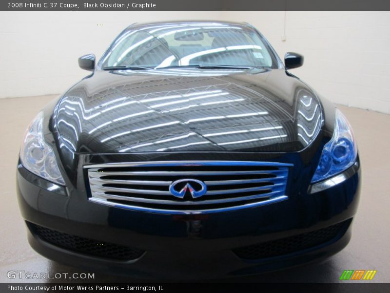 Black Obsidian / Graphite 2008 Infiniti G 37 Coupe