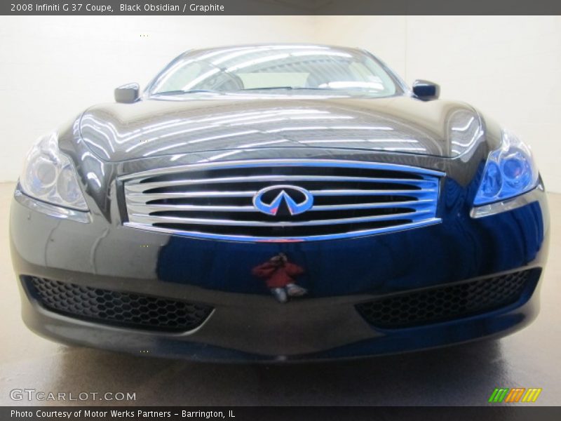 Black Obsidian / Graphite 2008 Infiniti G 37 Coupe