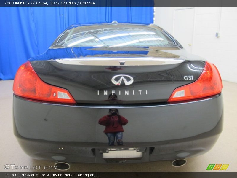 Black Obsidian / Graphite 2008 Infiniti G 37 Coupe