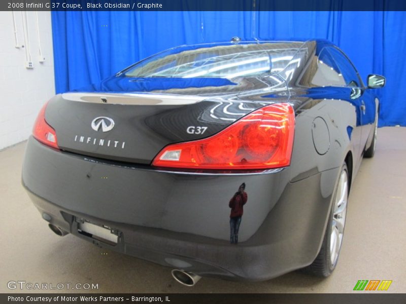 Black Obsidian / Graphite 2008 Infiniti G 37 Coupe