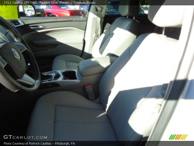 Radiant Silver Metallic / Titanium/Ebony 2011 Cadillac SRX FWD