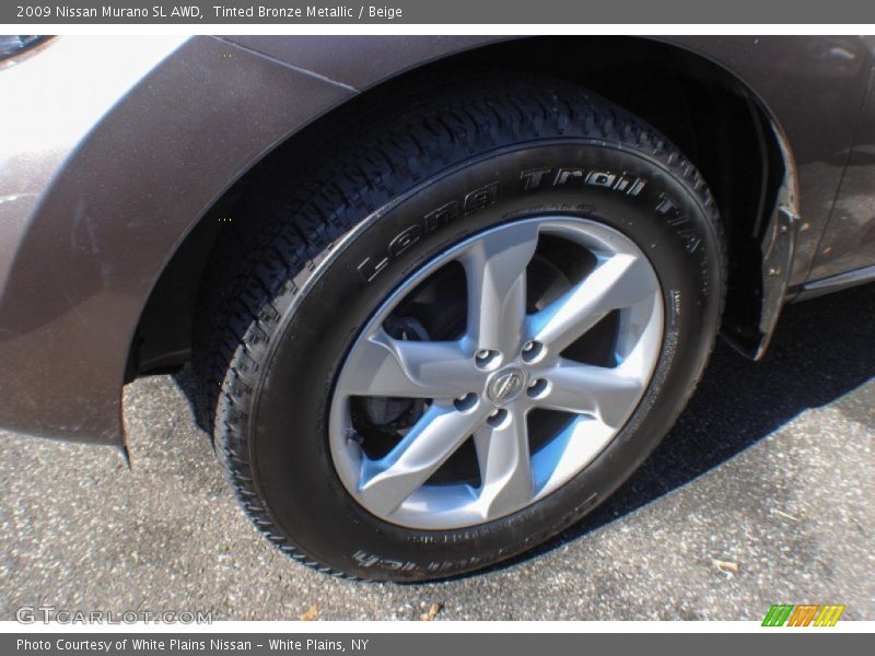 Tinted Bronze Metallic / Beige 2009 Nissan Murano SL AWD