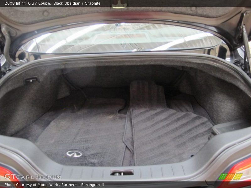  2008 G 37 Coupe Trunk