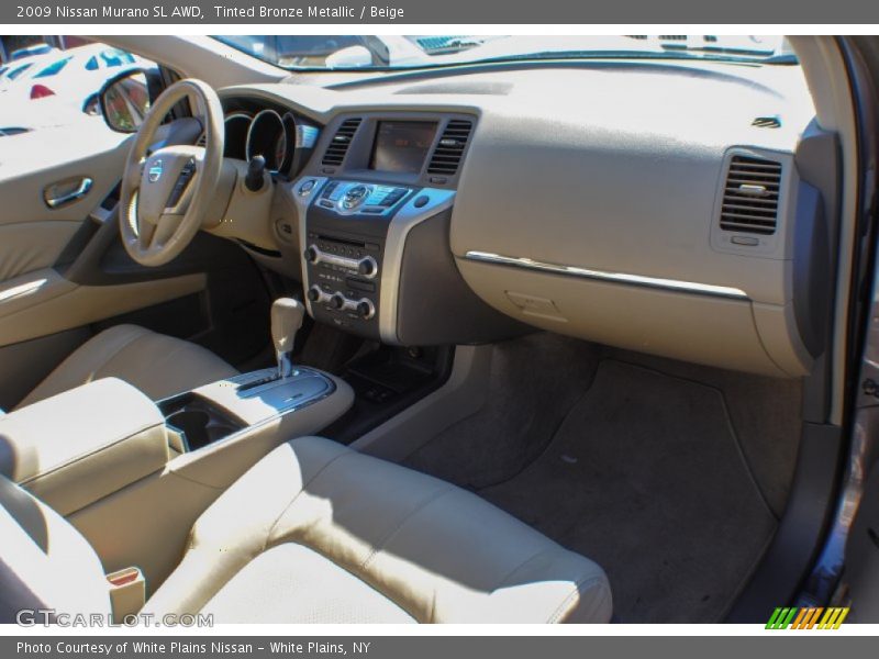 Tinted Bronze Metallic / Beige 2009 Nissan Murano SL AWD