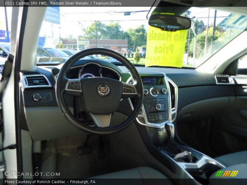 Radiant Silver Metallic / Titanium/Ebony 2011 Cadillac SRX FWD