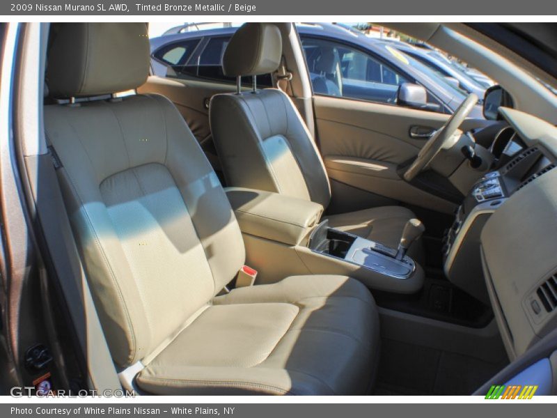 Tinted Bronze Metallic / Beige 2009 Nissan Murano SL AWD