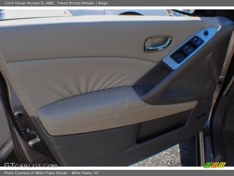 Tinted Bronze Metallic / Beige 2009 Nissan Murano SL AWD
