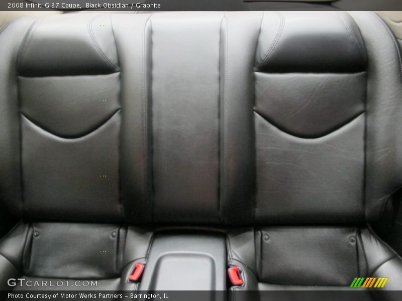 Black Obsidian / Graphite 2008 Infiniti G 37 Coupe