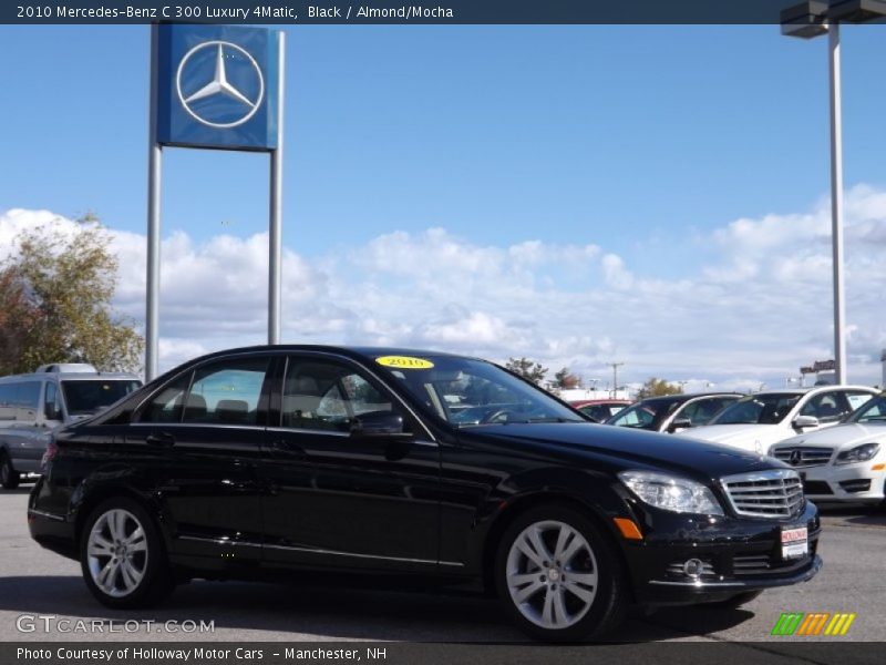 Black / Almond/Mocha 2010 Mercedes-Benz C 300 Luxury 4Matic