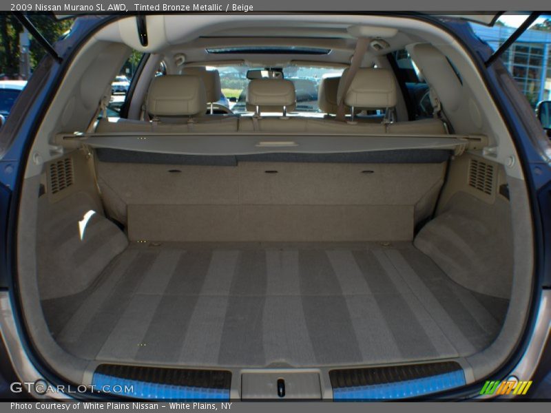 Tinted Bronze Metallic / Beige 2009 Nissan Murano SL AWD