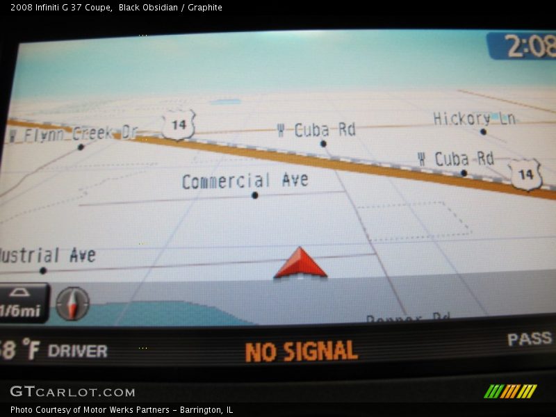Black Obsidian / Graphite 2008 Infiniti G 37 Coupe