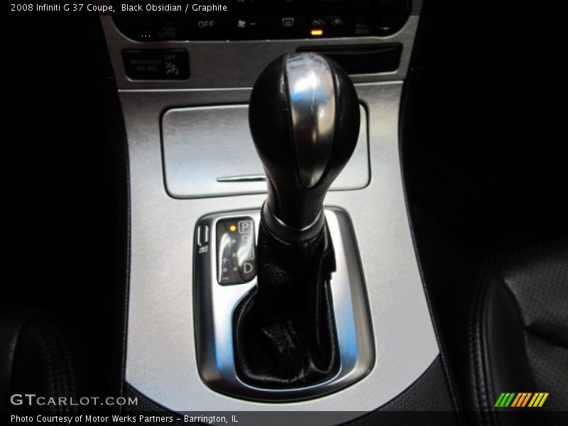  2008 G 37 Coupe 5 Speed ASC Automatic Shifter