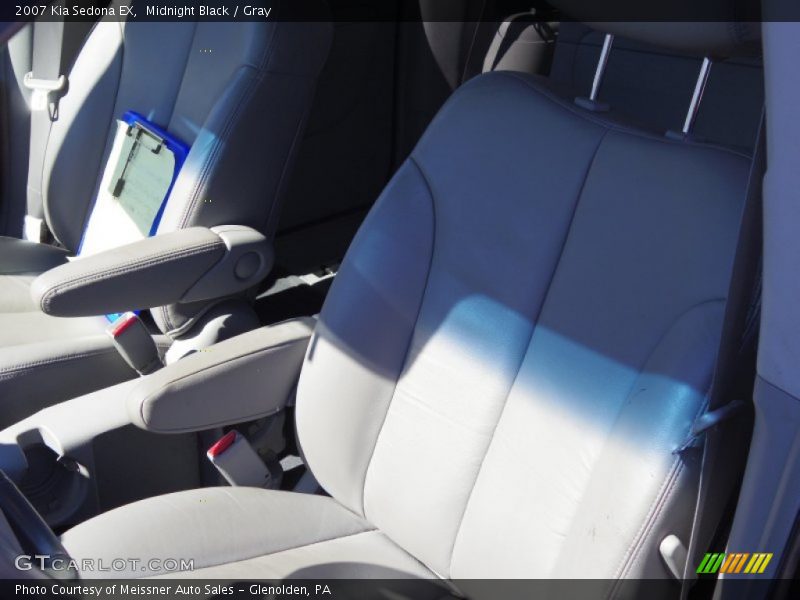 Midnight Black / Gray 2007 Kia Sedona EX