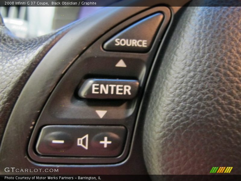 Black Obsidian / Graphite 2008 Infiniti G 37 Coupe