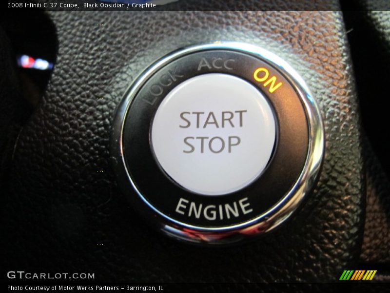 Black Obsidian / Graphite 2008 Infiniti G 37 Coupe