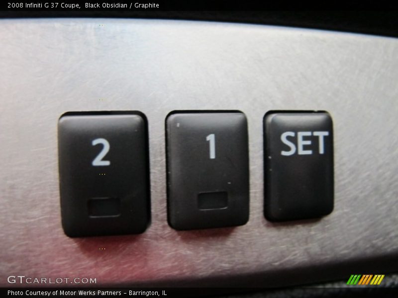 Black Obsidian / Graphite 2008 Infiniti G 37 Coupe