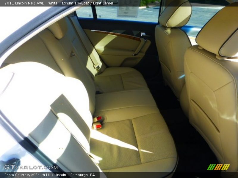 White Platinum Tri-Coat / Light Camel 2011 Lincoln MKZ AWD