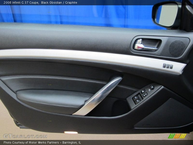 Black Obsidian / Graphite 2008 Infiniti G 37 Coupe
